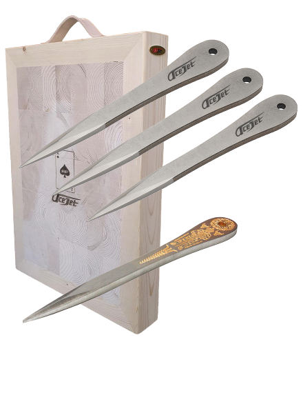 Buy with a discount: No spin throwing knives and portable targets by AceJet. Buy with a discount: No spin throwing knives and portable targets by AceJet.